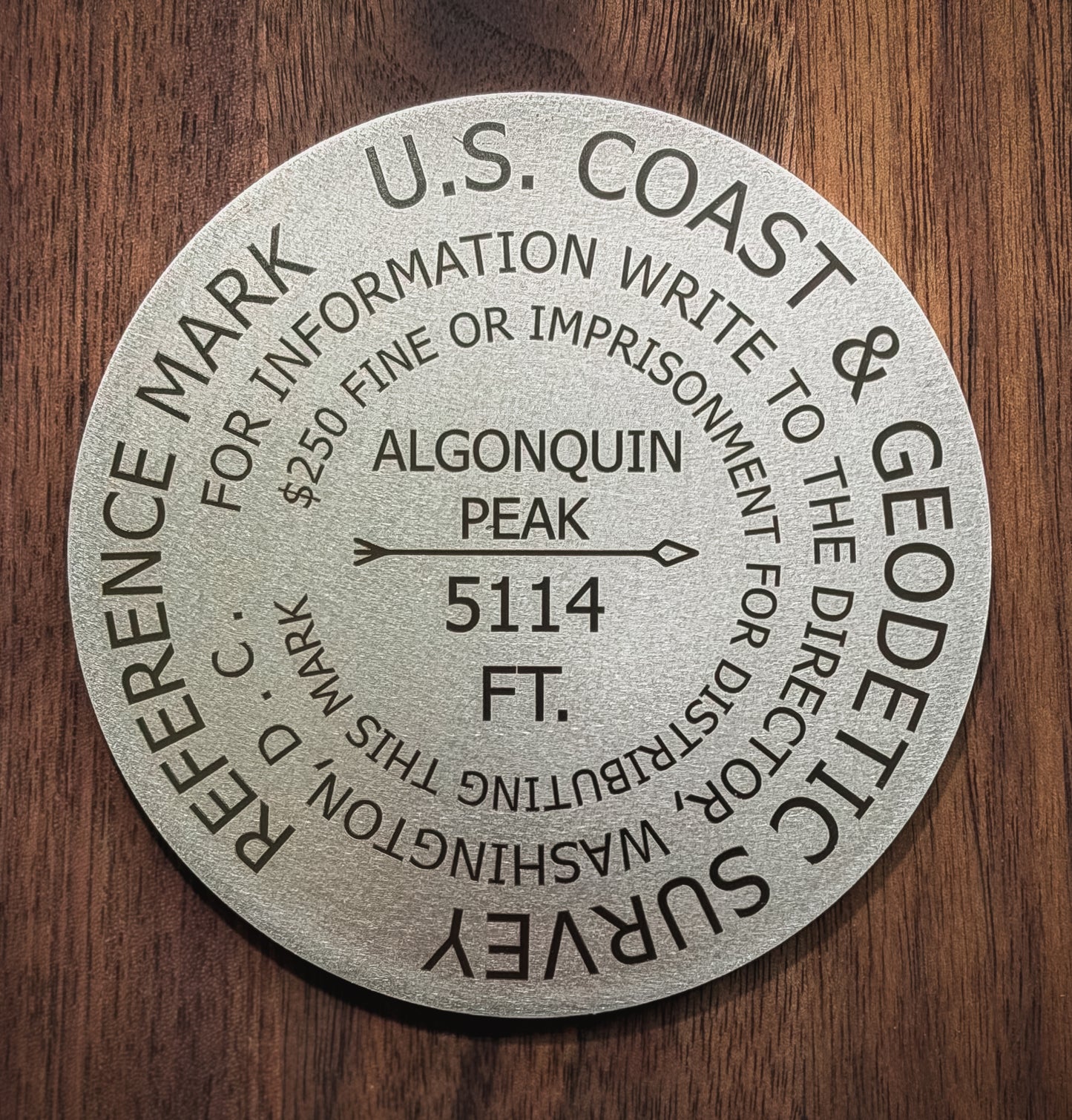 Algonquin Peak Summit Marker