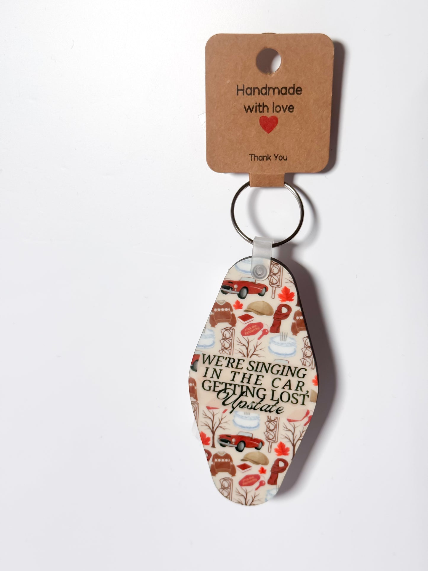 Lost Upstate Keychain