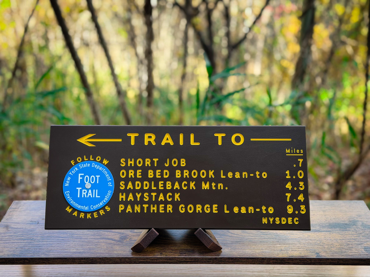 Haystack Trail Sign