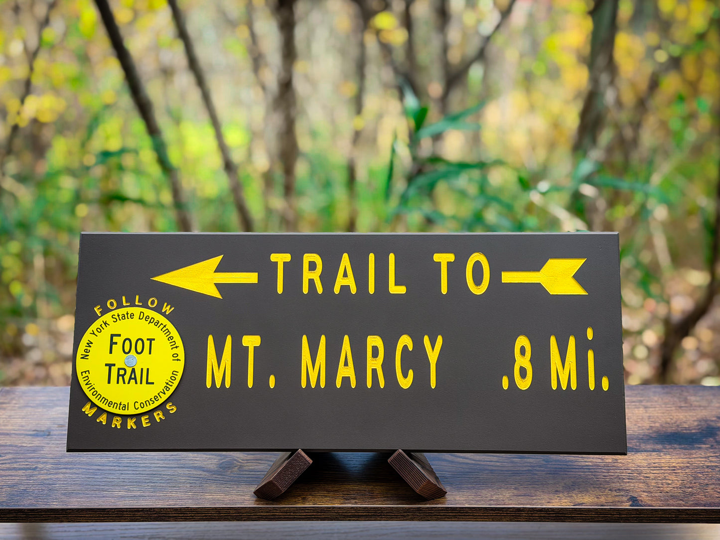 Mt. Marcy Trail Sign
