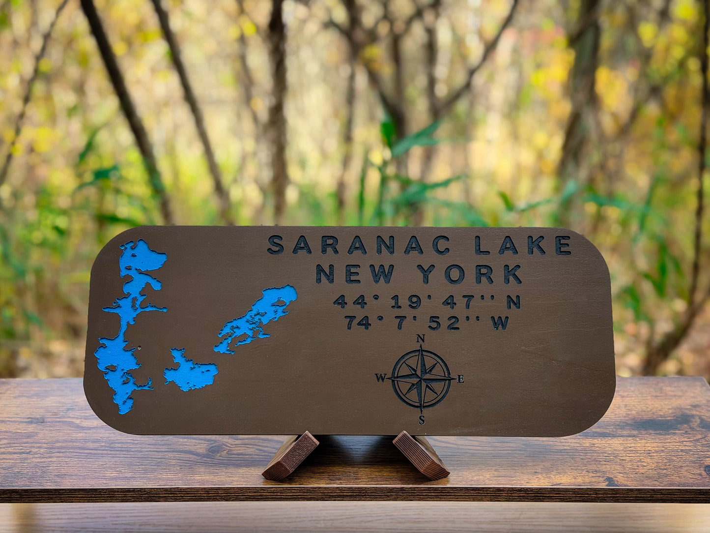 Saranac Lake Sign