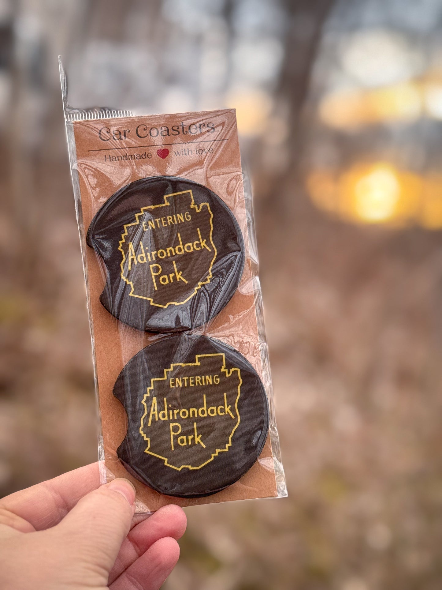 Adirondack Park Car Coasters