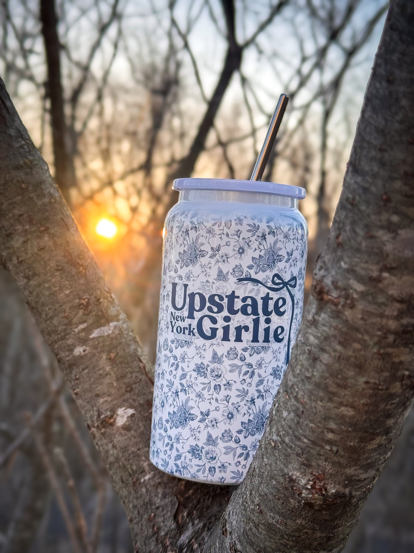 Upstate NY Girlie - 16 oz Stainless Steel Tumbler