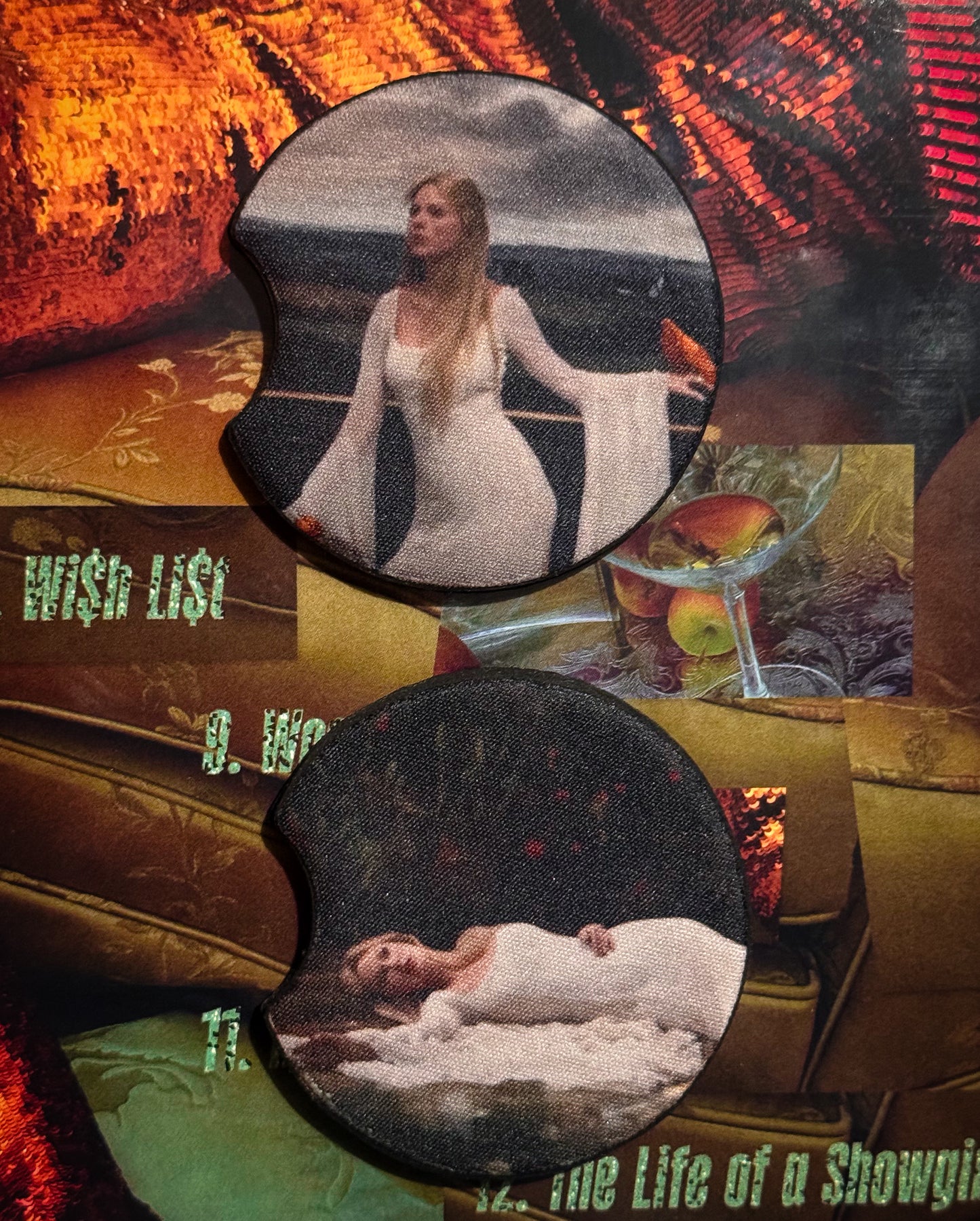 LOASG Ophelia Car Coasters