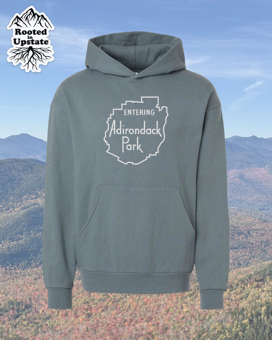 Adirondack Park Embroidered Sweatshirt - Slate Blue