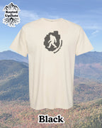 Big Foot & ADK Embroidered Tee - Ivory