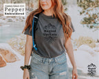 Rooted in Upstate Embroidered Tee - Comfort Colors