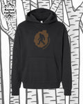 Big Foot Embroidered Sweatshirt - Black