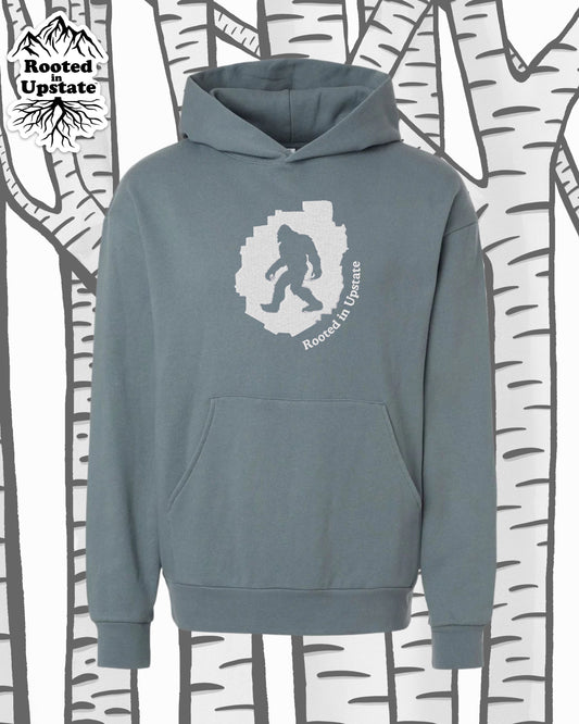 Big Foot Embroidered Sweatshirt - Slate Blue