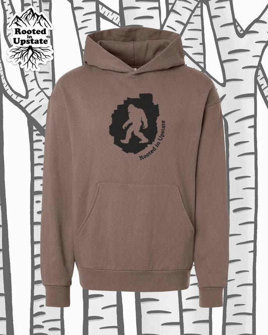 Big Foot Embroidered Sweatshirt - Clay Brown