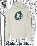 Big Foot Embroidered Sweatshirt - Ivory