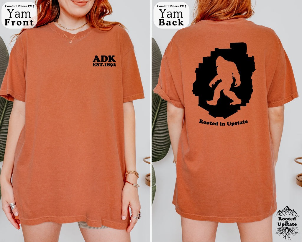 ADK & Bigfoot T-Shirt - Comfort Colors 1717
