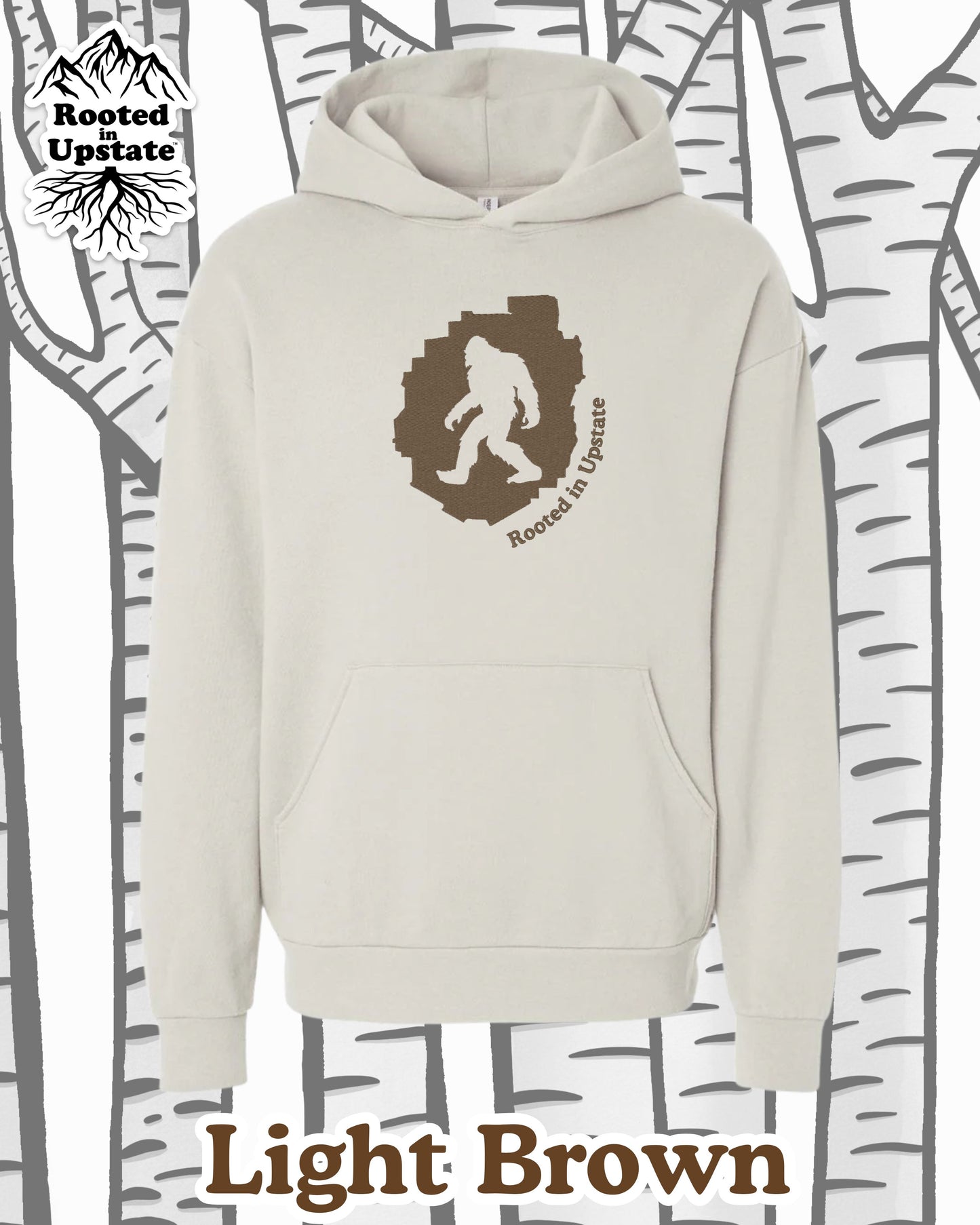 Big Foot Embroidered Sweatshirt - Ivory