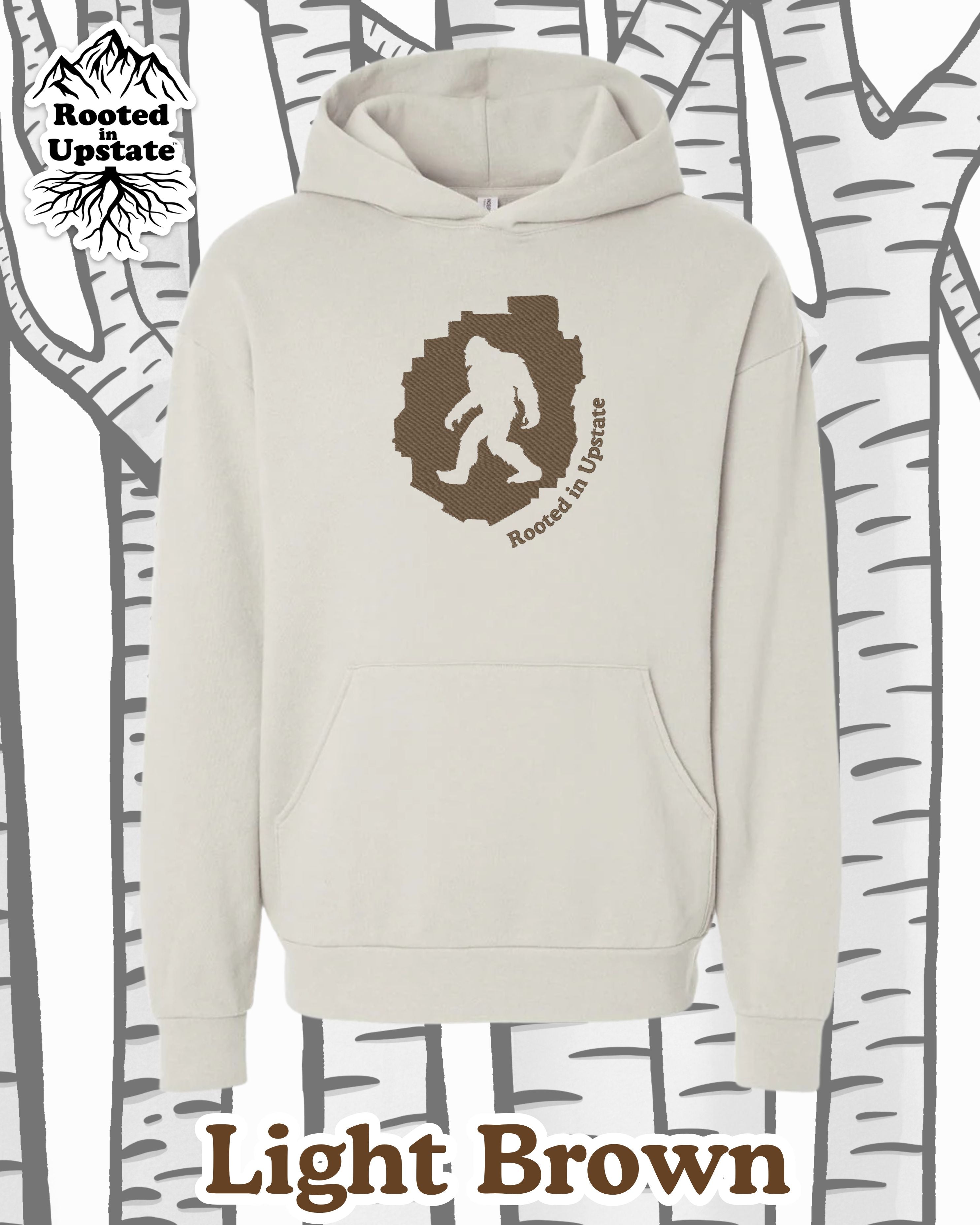 Big Foot Embroidered Sweatshirt - Ivory