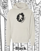 Big Foot Embroidered Sweatshirt - Ivory