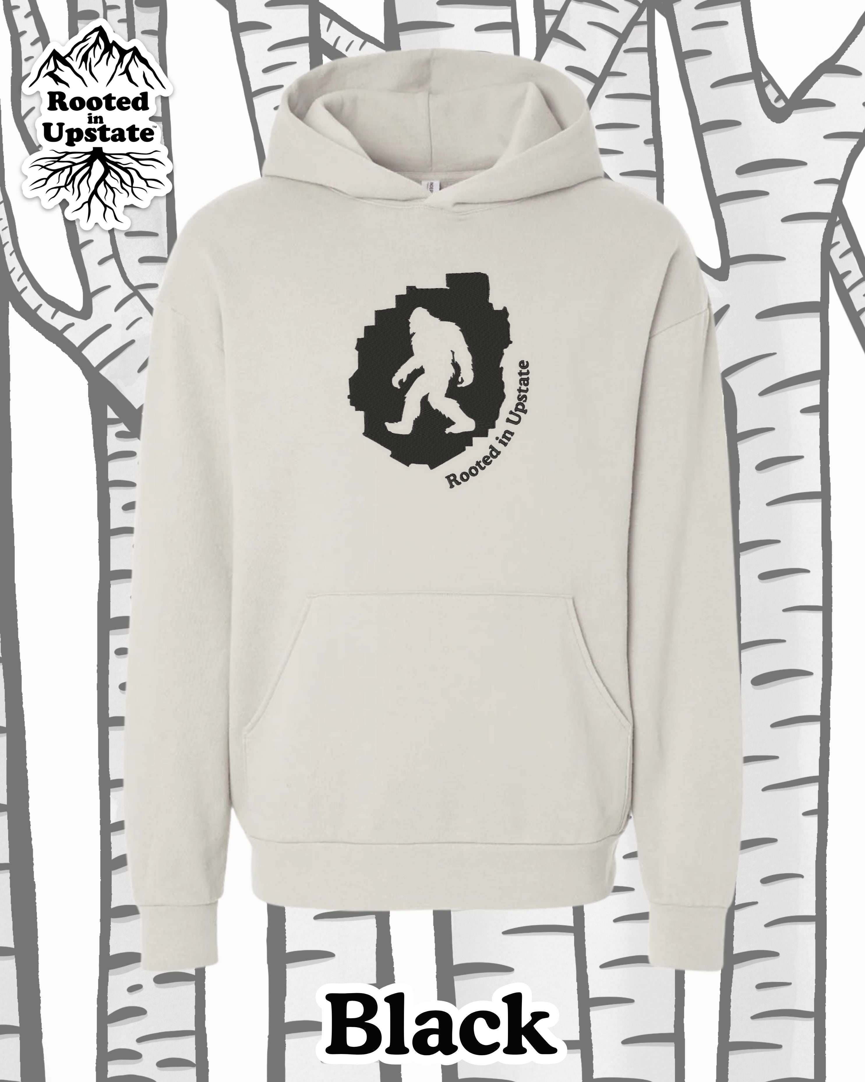 Big Foot Embroidered Sweatshirt - Ivory
