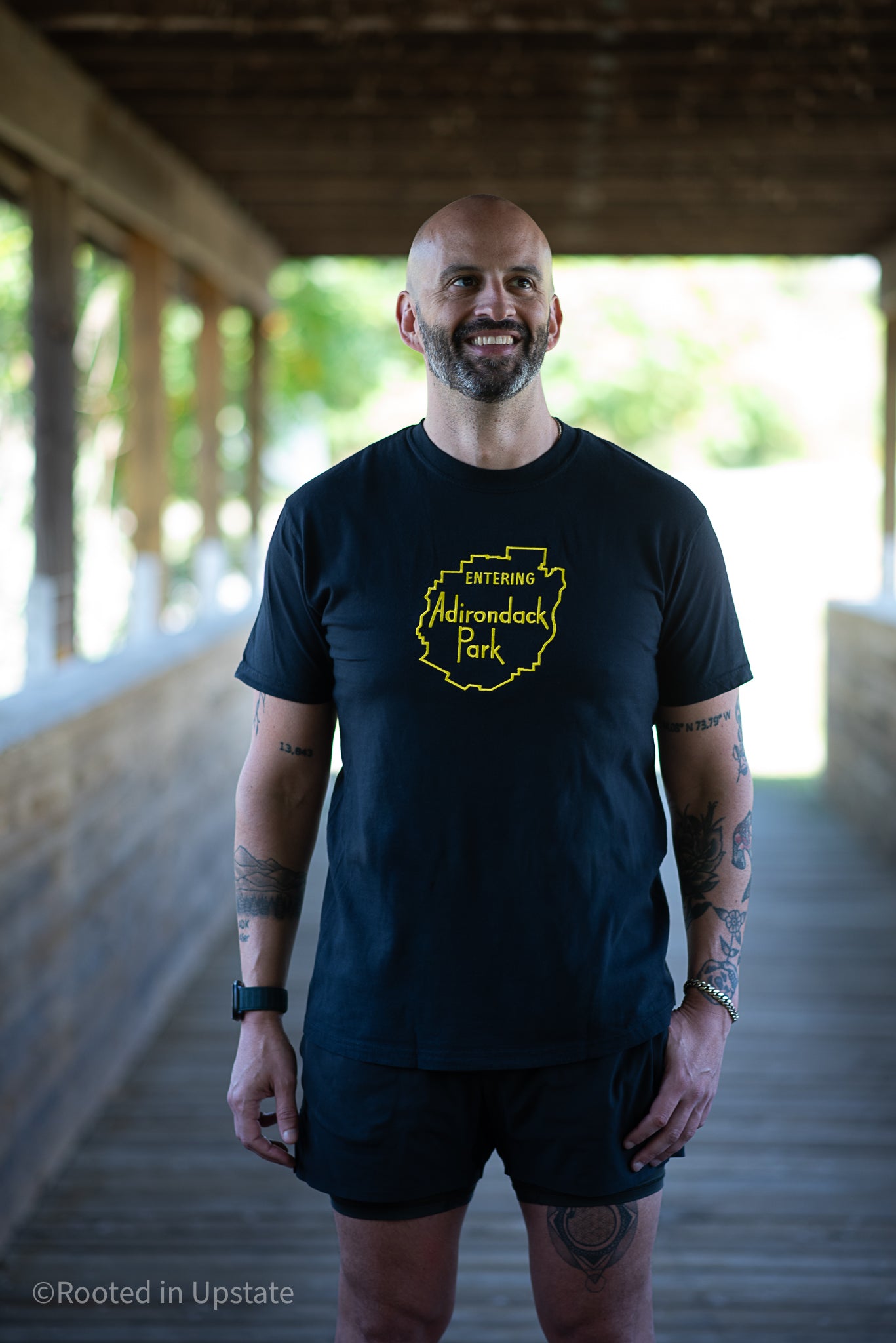 ADK Park Embroidered Tee - Comfort Colors