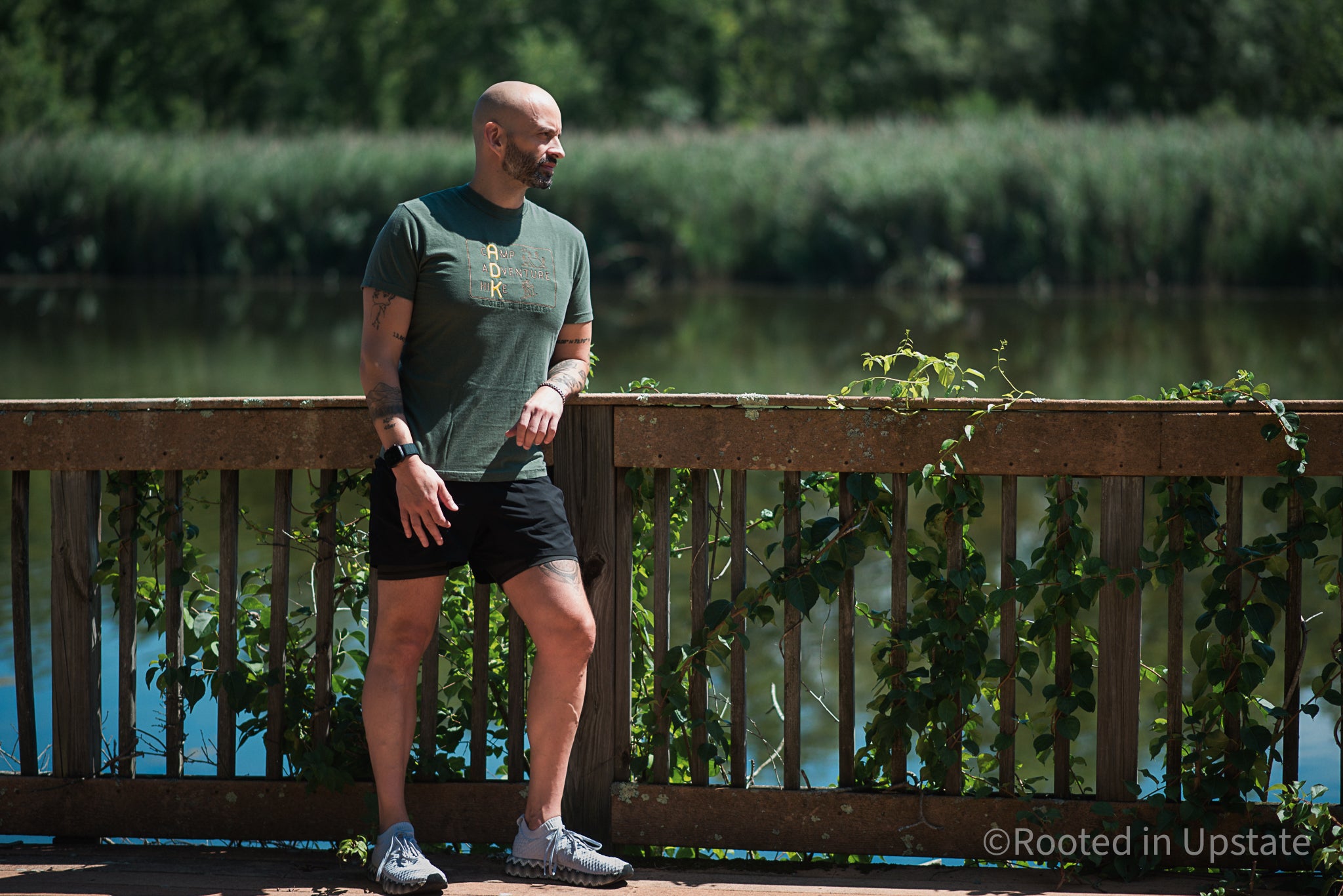 ADK Camp Adventure Hike™ -  Embroidered Tee