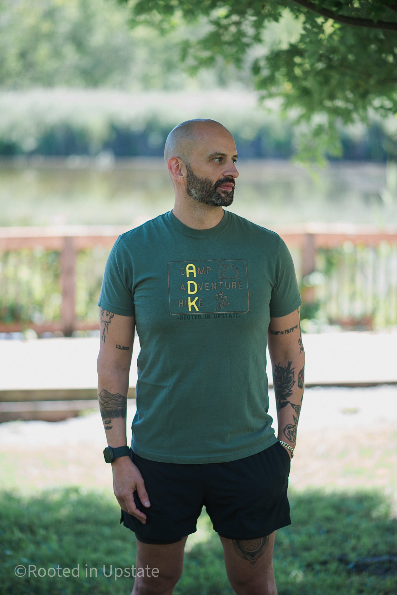 ADK Camp Adventure Hike™ -  Embroidered Tee