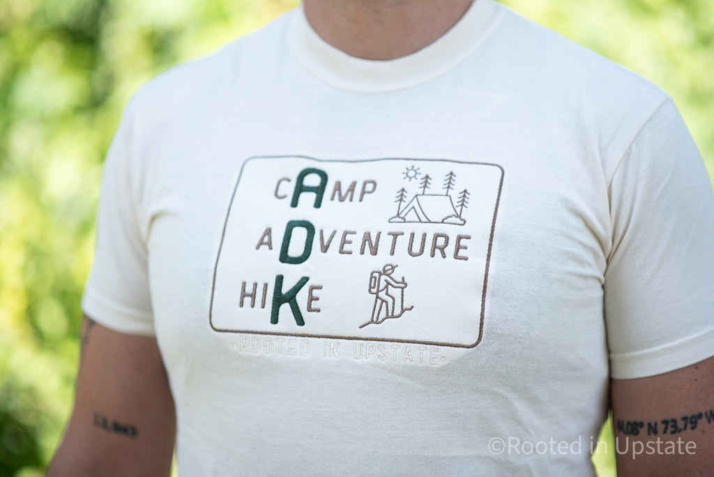 ADK Camp Adventure Hike™ -  Embroidered Tee