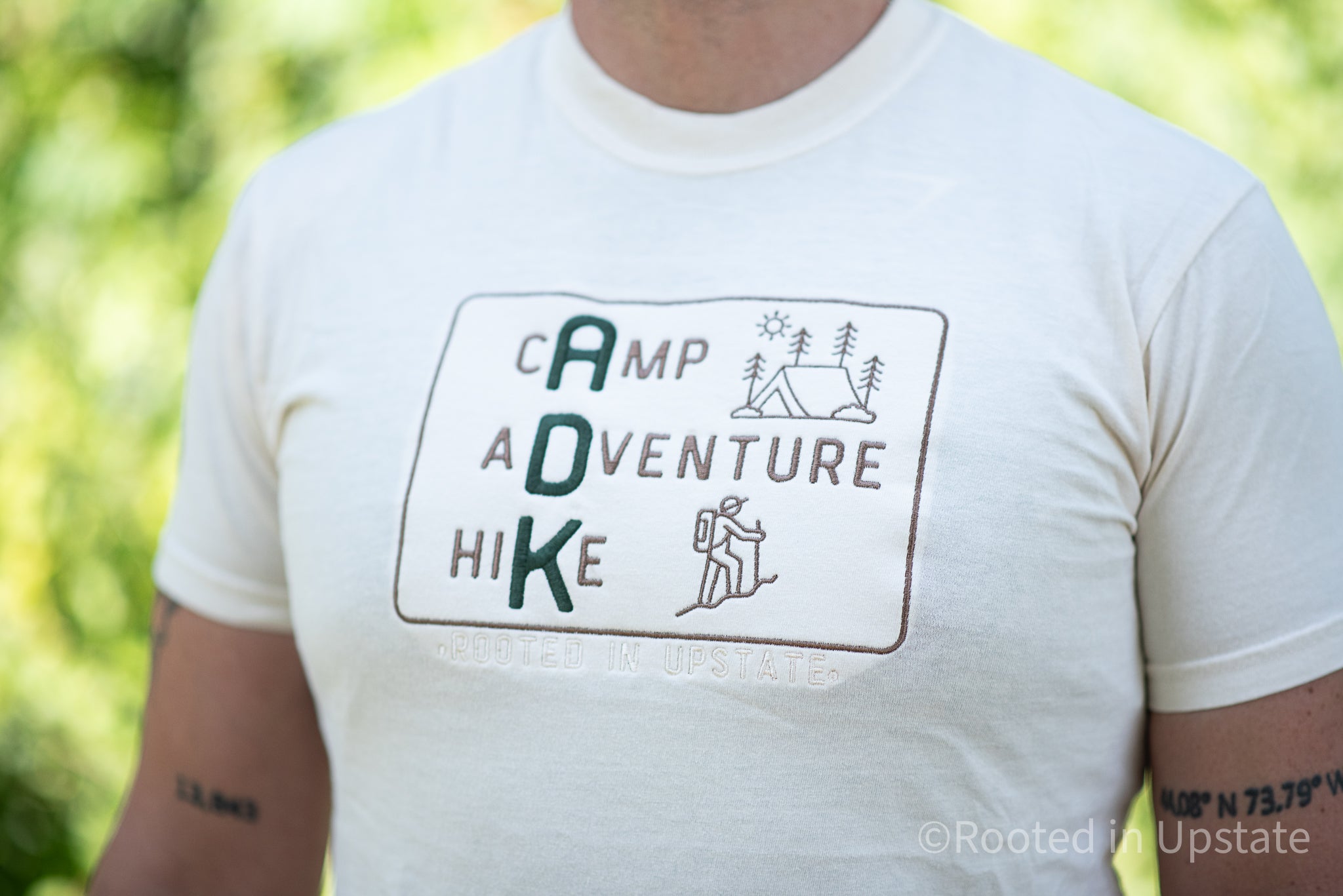 ADK Camp Adventure Hike™ -  Embroidered Tee