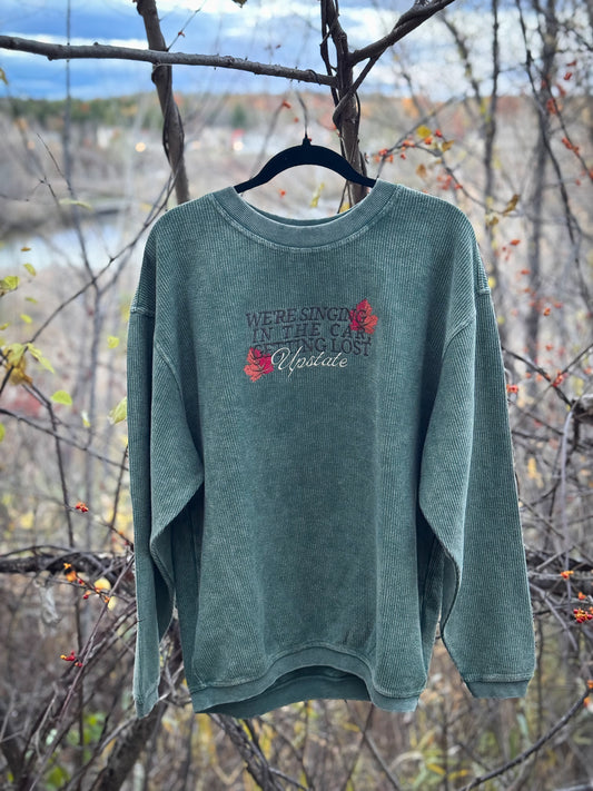 Lost Upstate Corded Crew (Green)