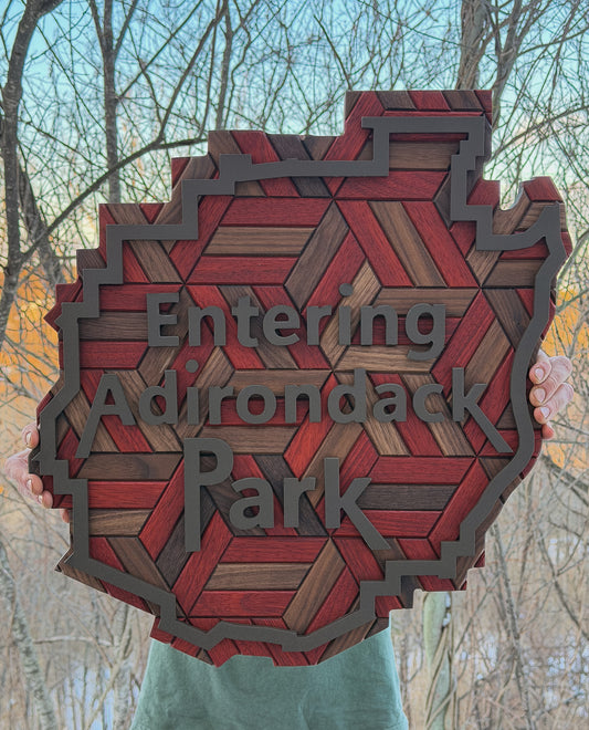 Entering Adirondack Park Mosaic