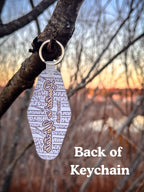 RIU Birch Collection Keychain