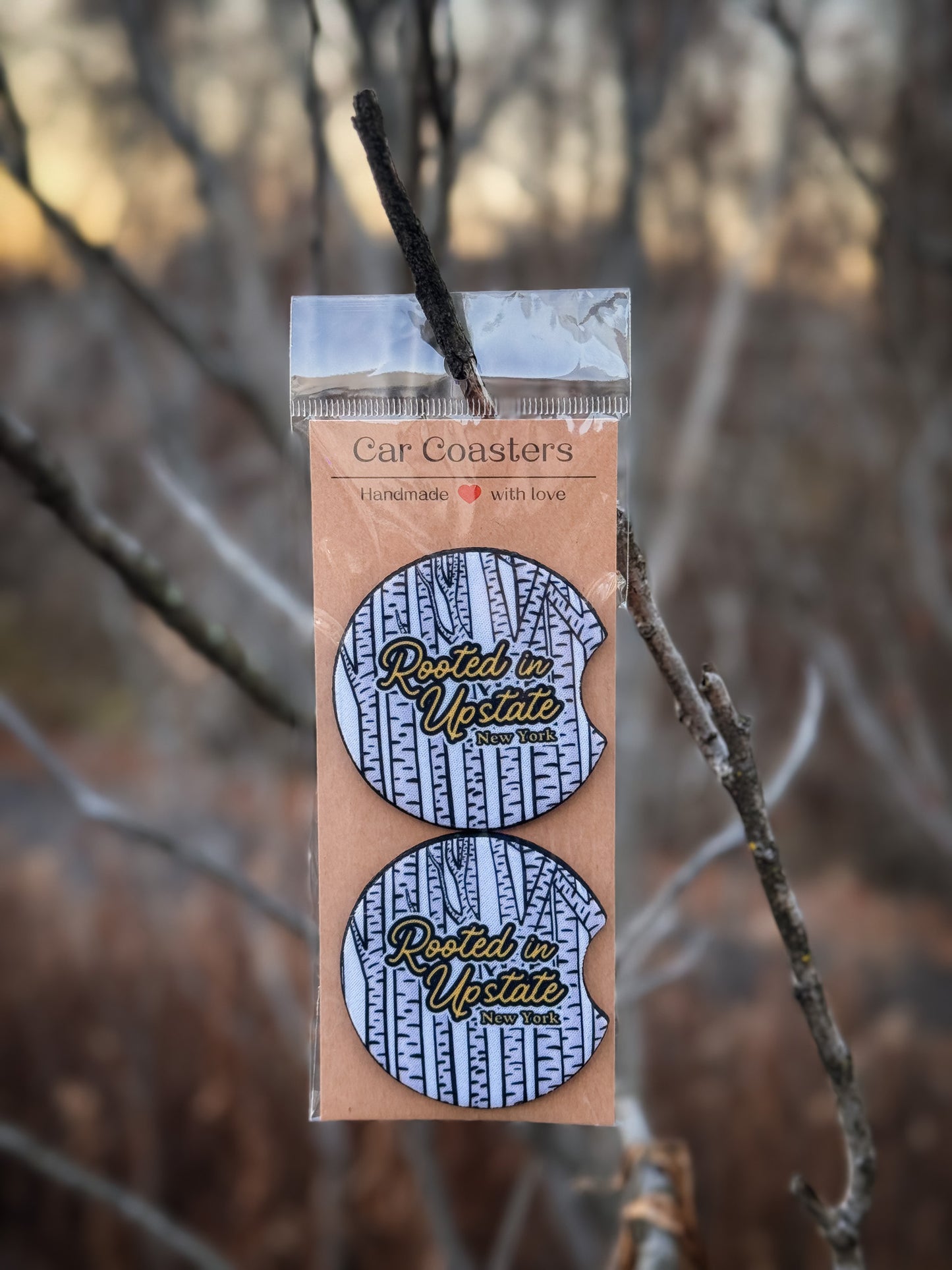 RIU Birch Collection Car Coasters