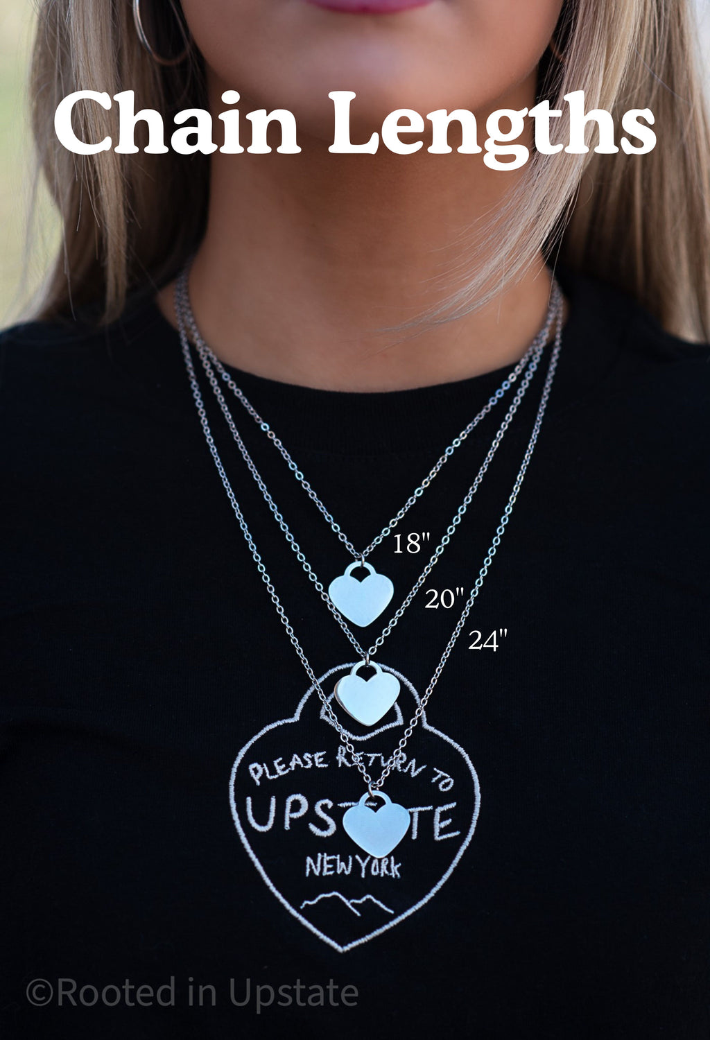 Return to SARATOGA™ Stainless Steel Necklaces
