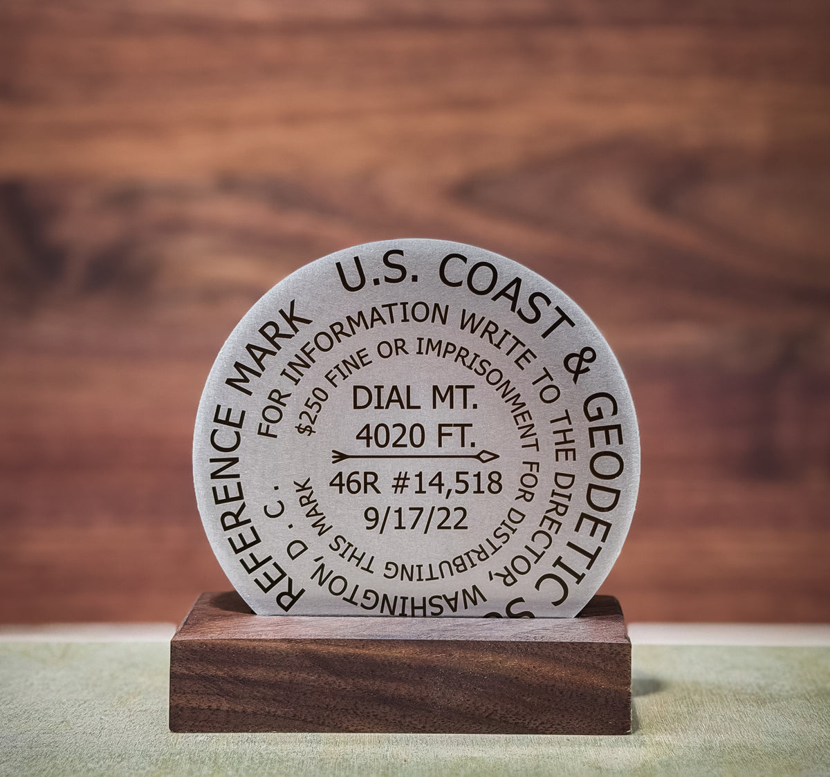 Summit Sign Custom CUSTOM - Summit Marker – Rooted in Upstate