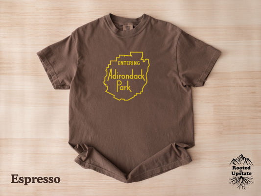 ADK Park Embroidered Tee - Comfort Colors