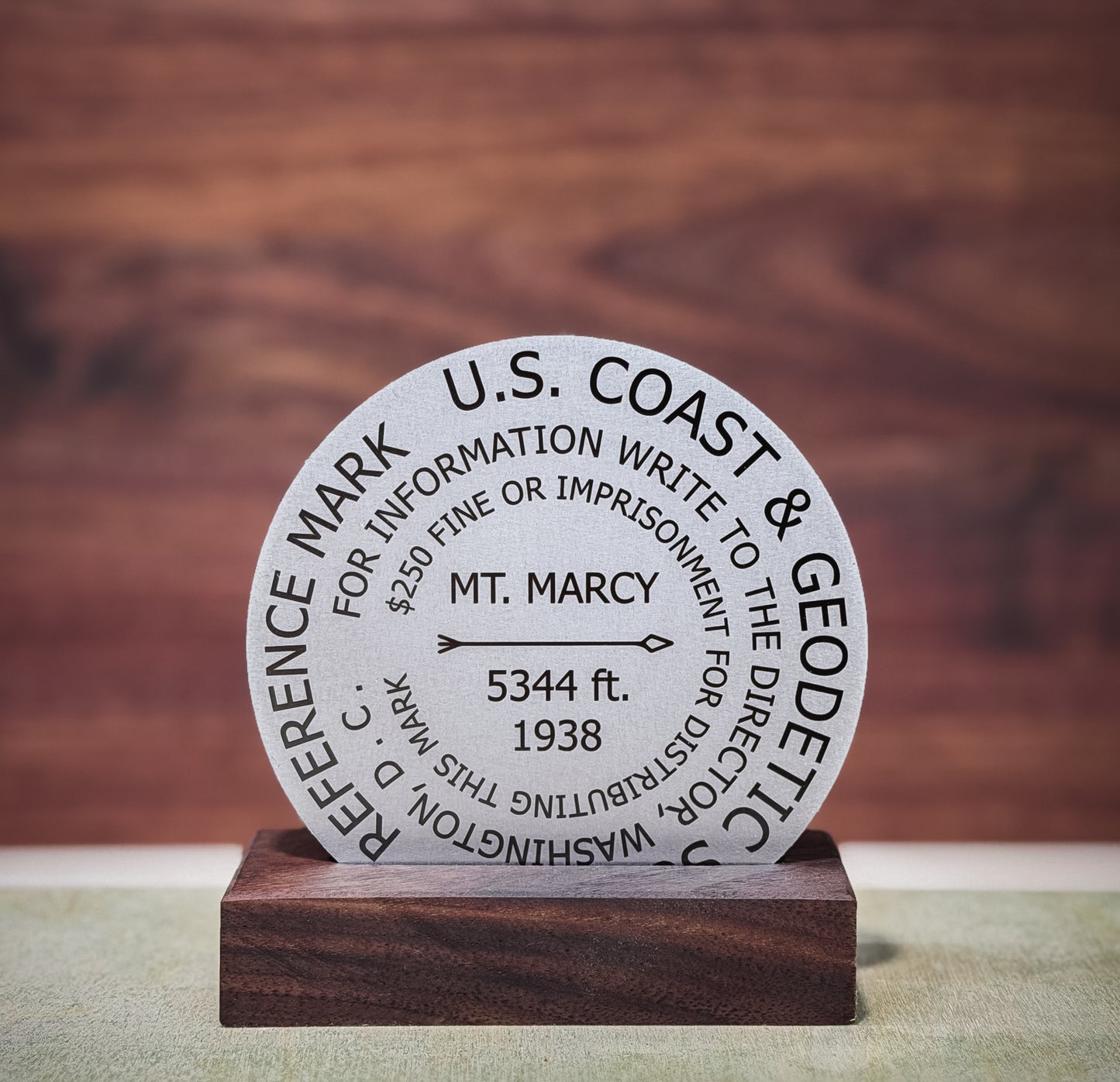 Mt. Marcy Summit Marker