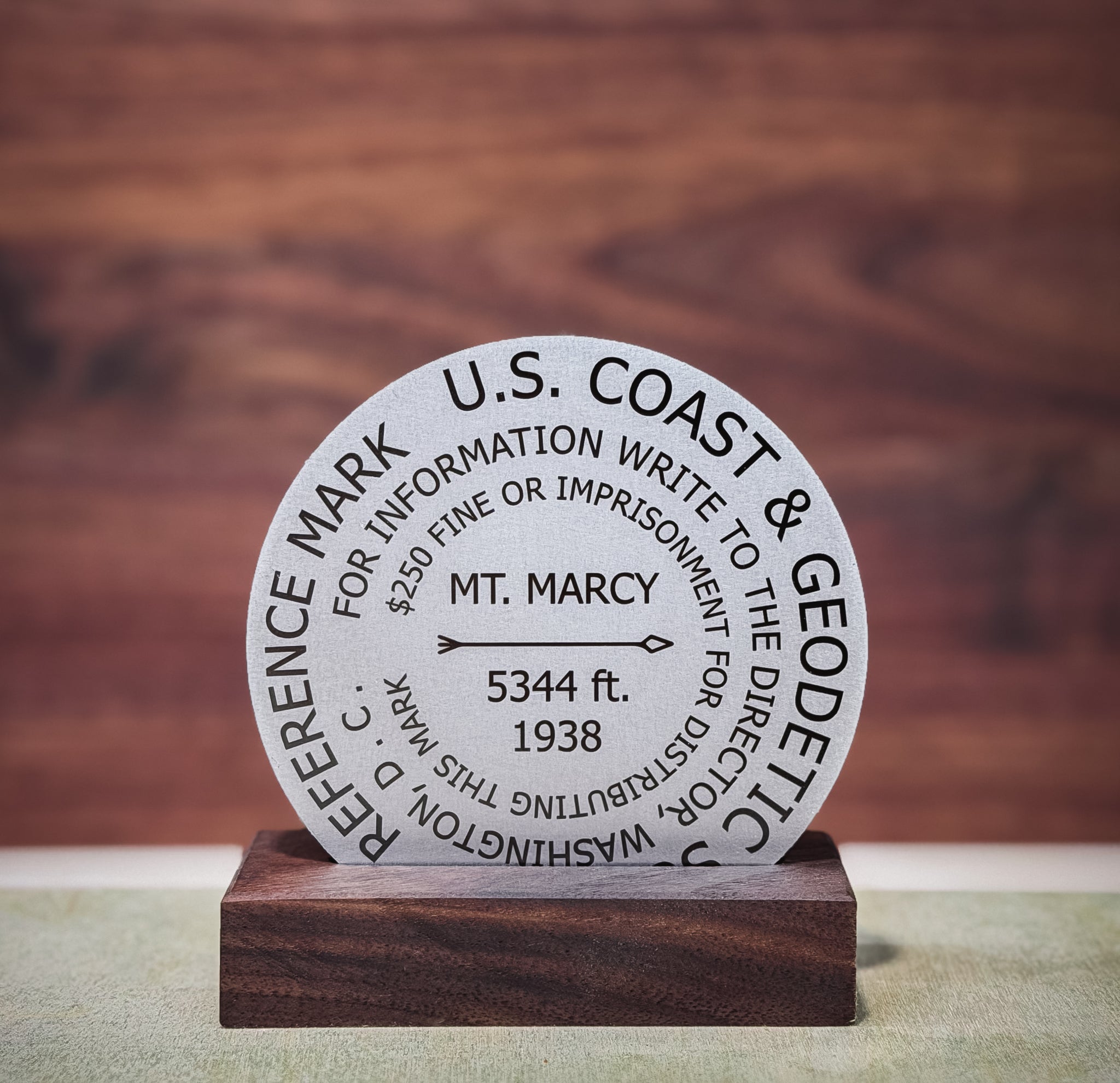 Mt. Marcy Summit Marker
