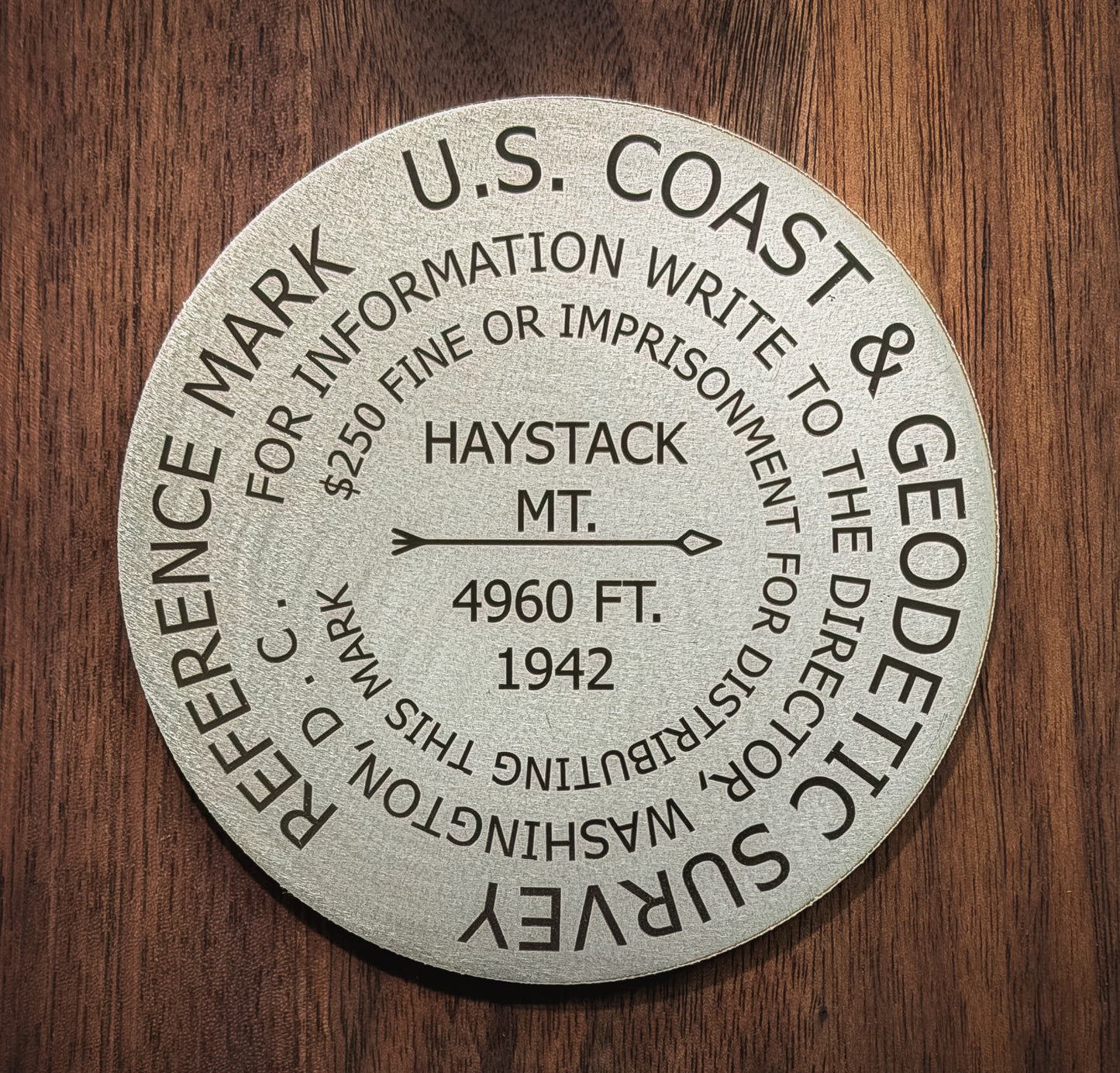 Haystack Mt. Summit Marker