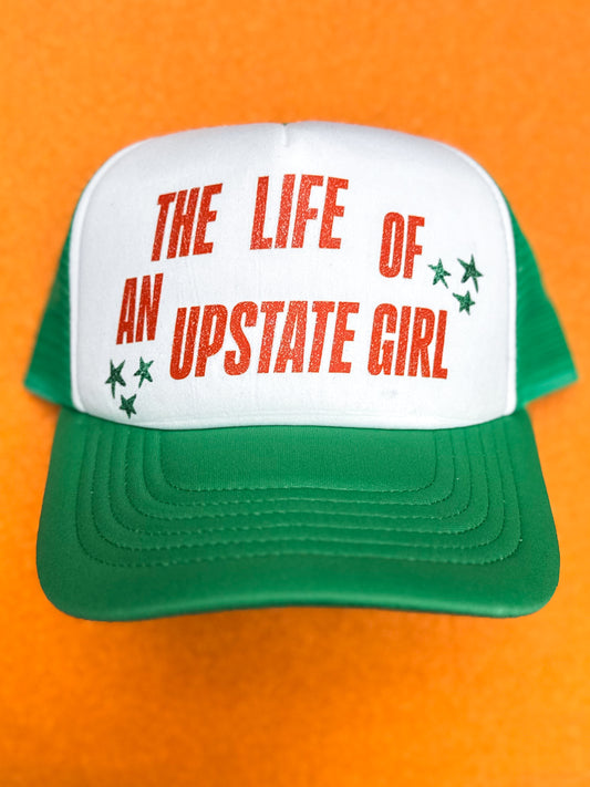 THE LIFE OF AN UPSTATE GIRL Trucker Hat ✨🧡
