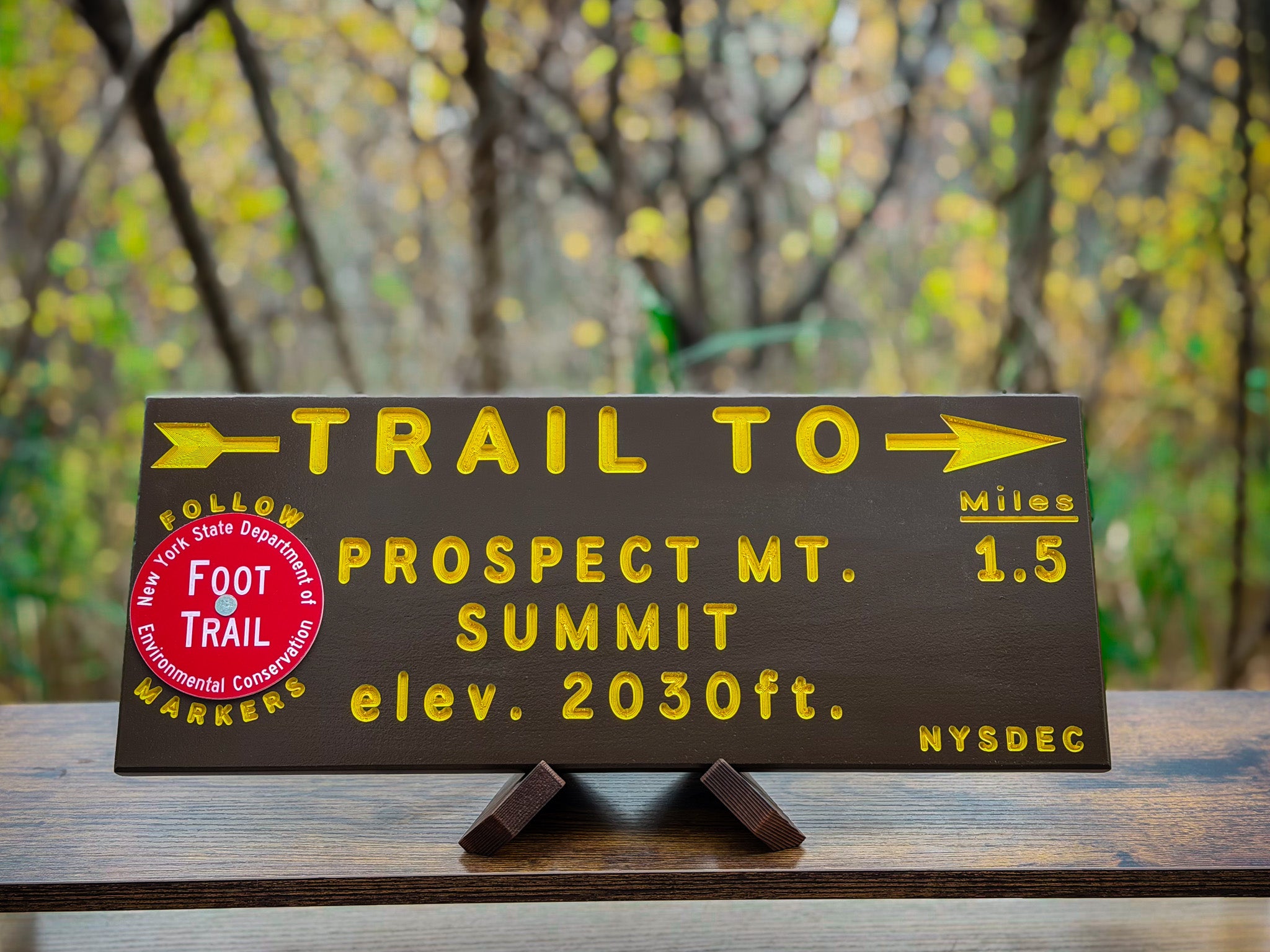 Prospect Trail Sign