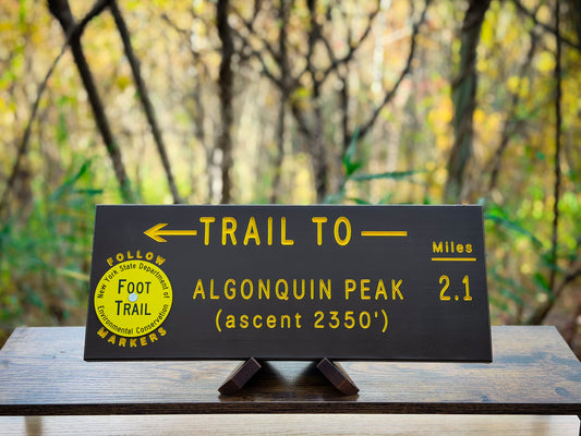 Algonquin Trail Sign
