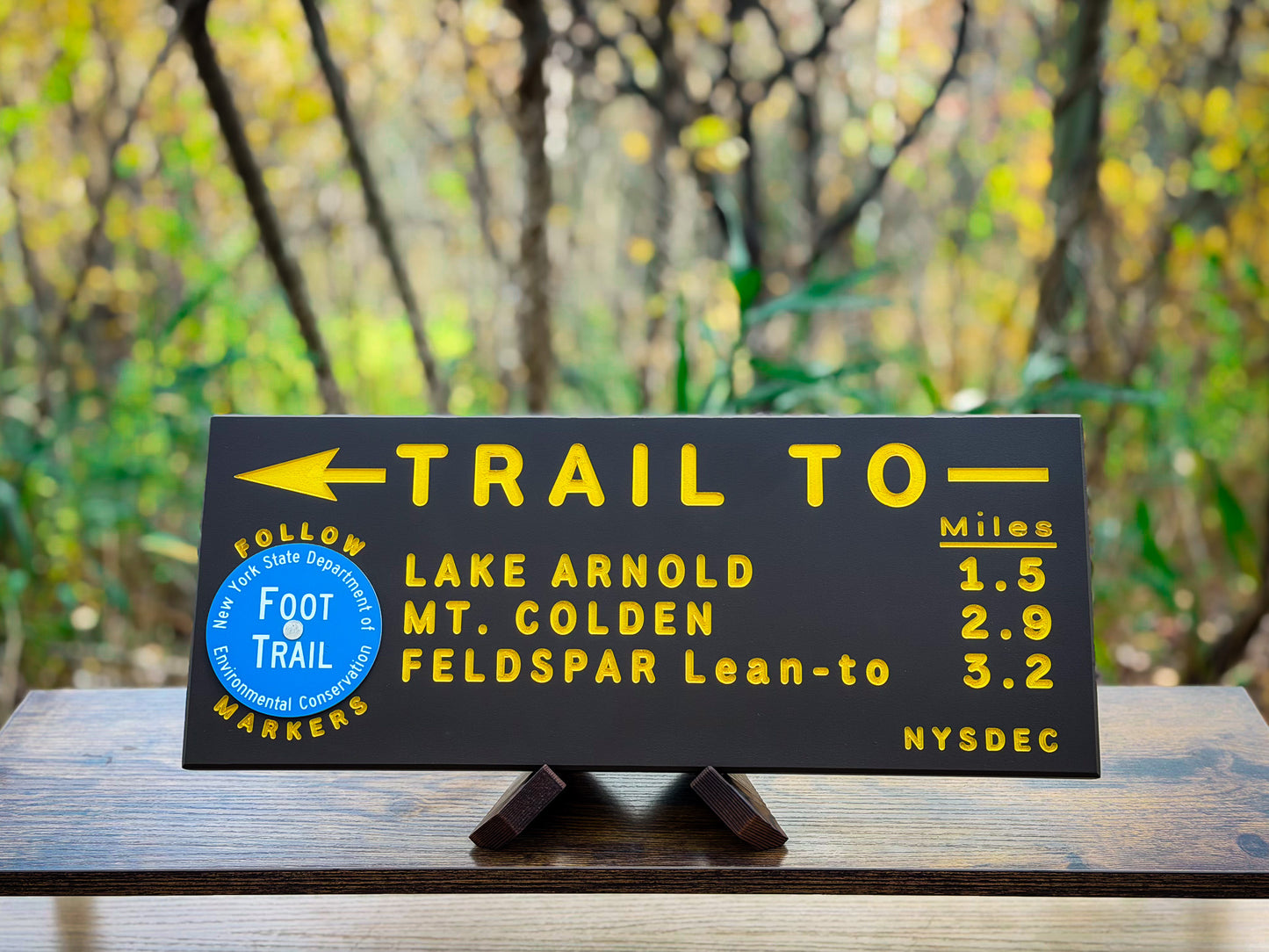 Colden Trail Sign