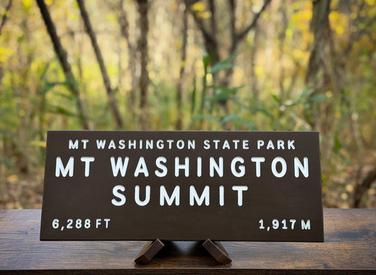Mt. Washington Sign