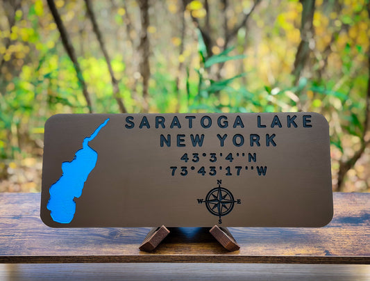 Saratoga Lake Sign