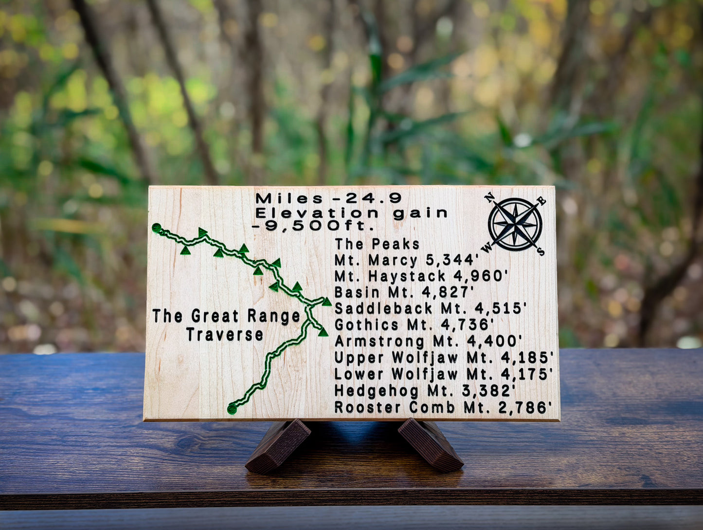 The Great Range Traverse "All Trails" Sign