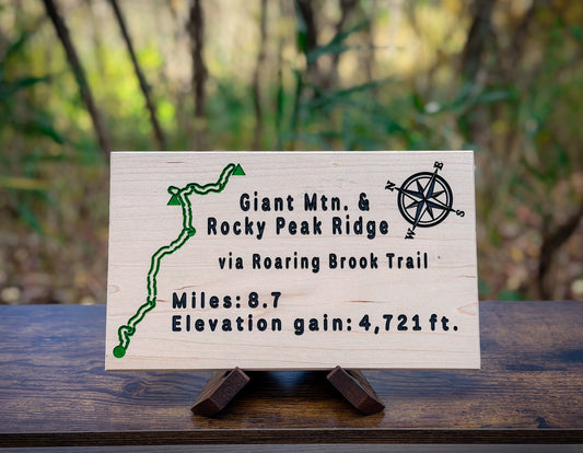 Giant & Rocky Peak "All Trails" Sign