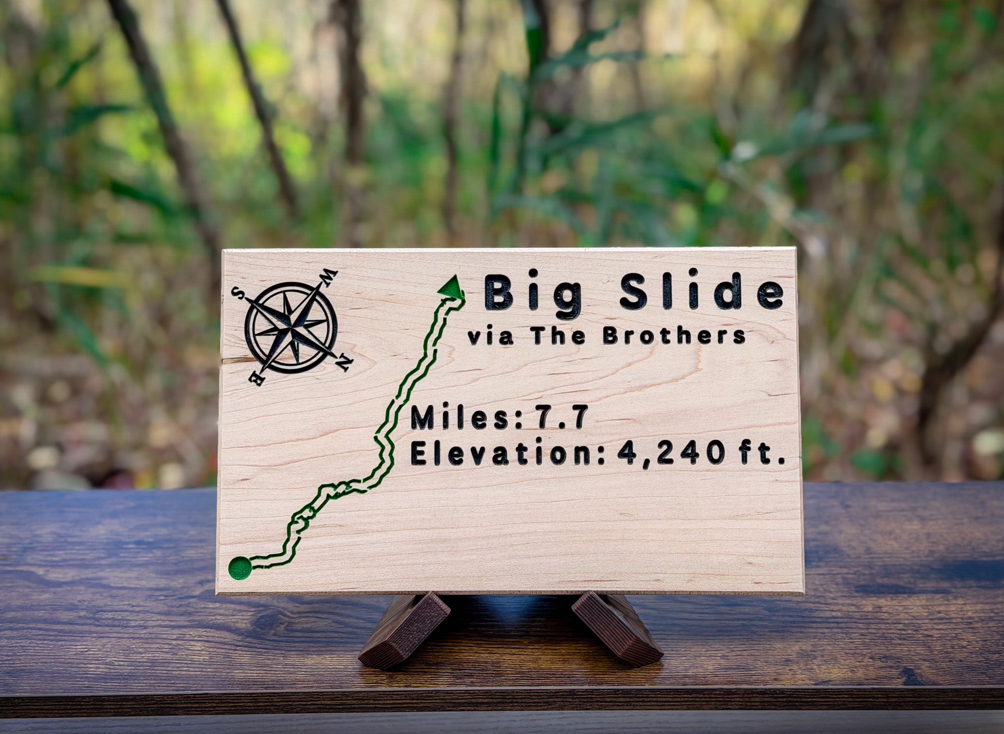 Big Slide "All Trails" Sign