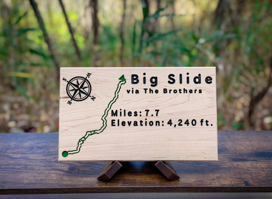 Big Slide "All Trails" Sign