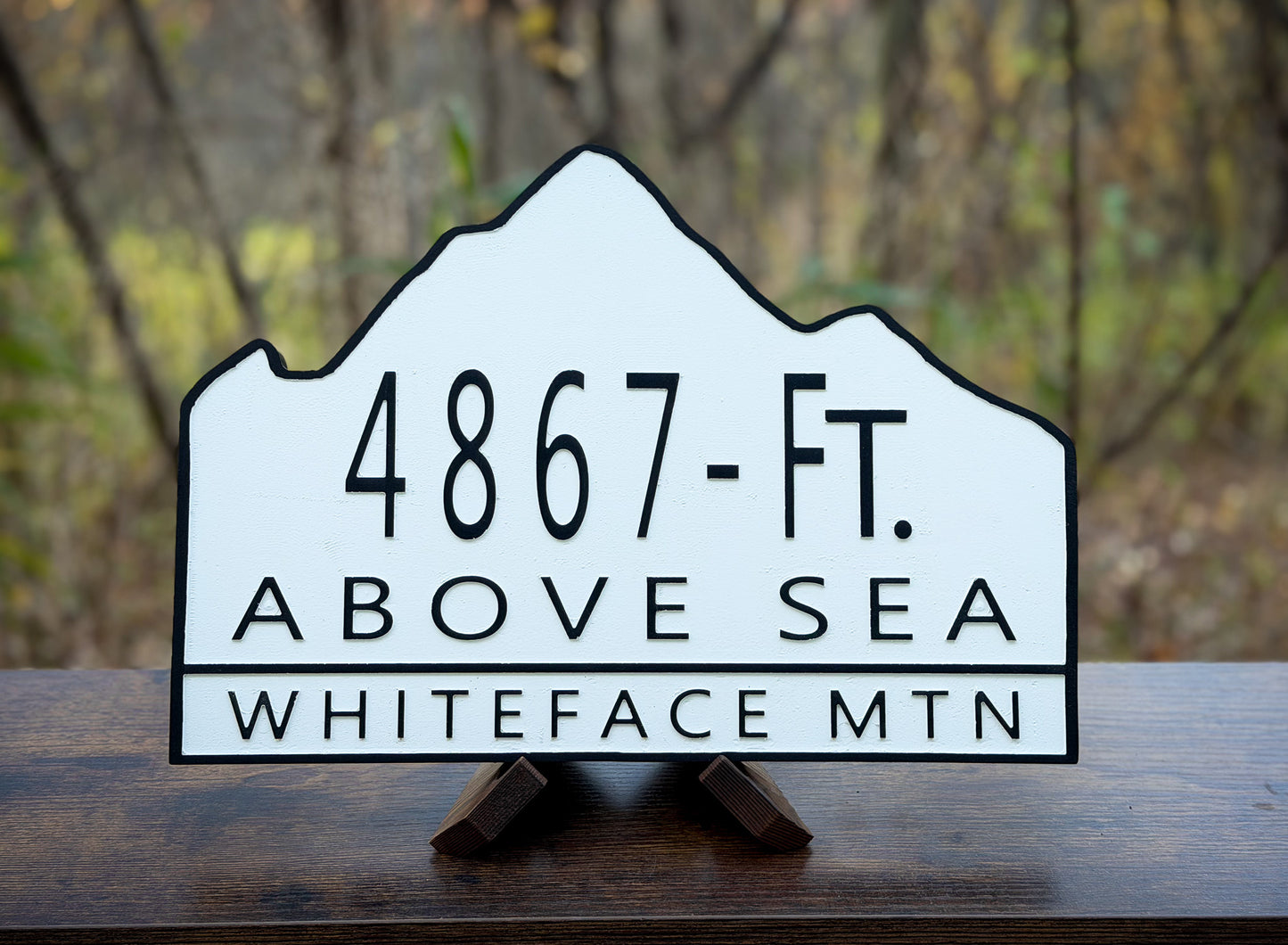 Whiteface Summit Sign