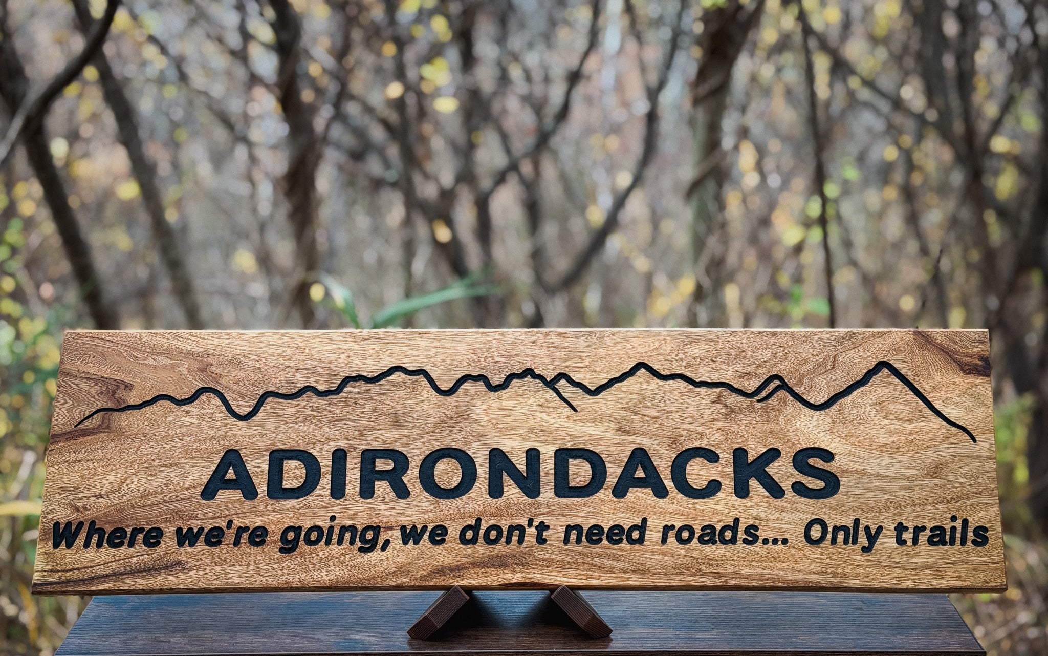 Only Trails Sign
