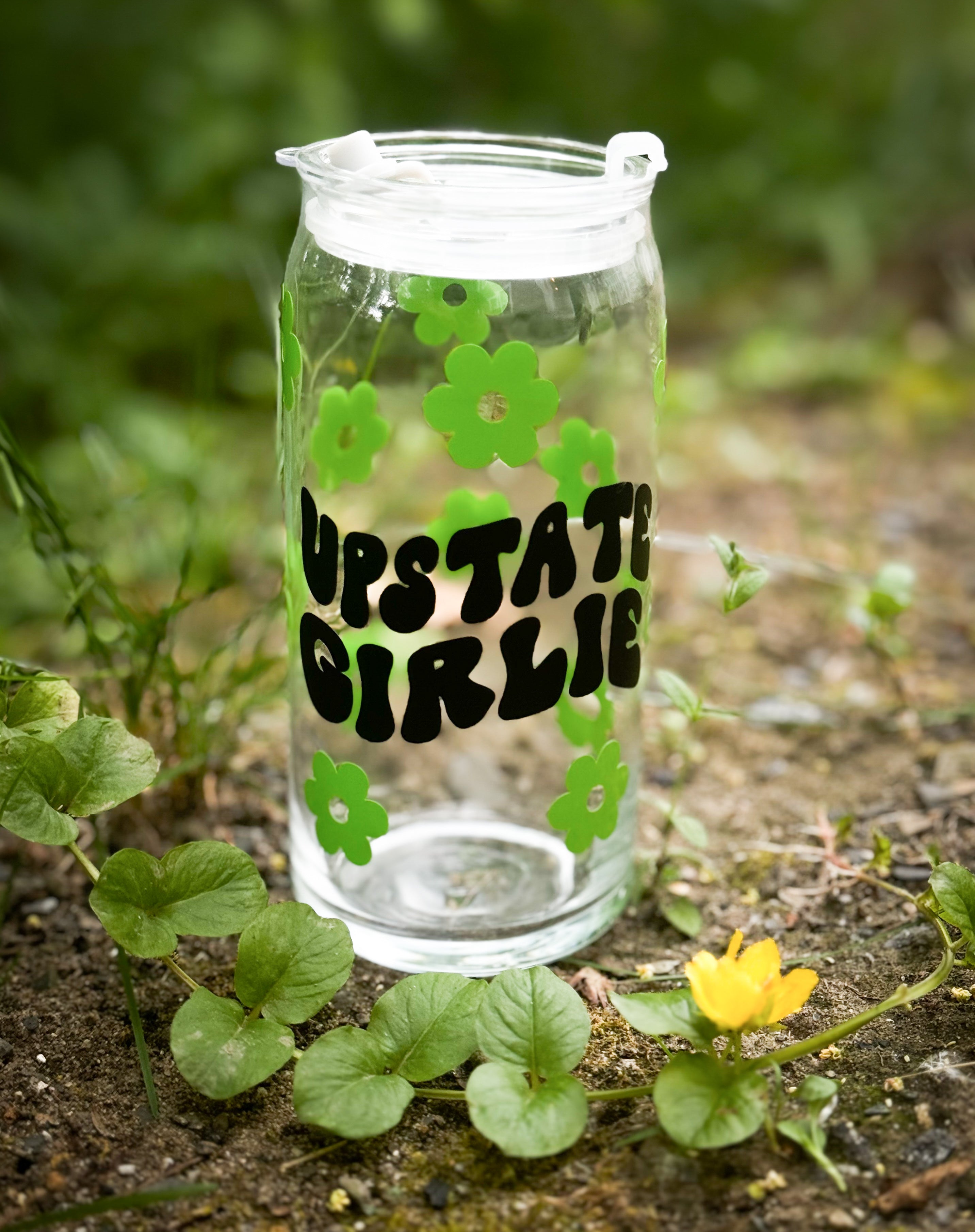 Upstate Girlie 20 oz Glass Tumbler