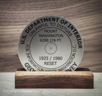MOUNT WASHINGTON Summit Marker