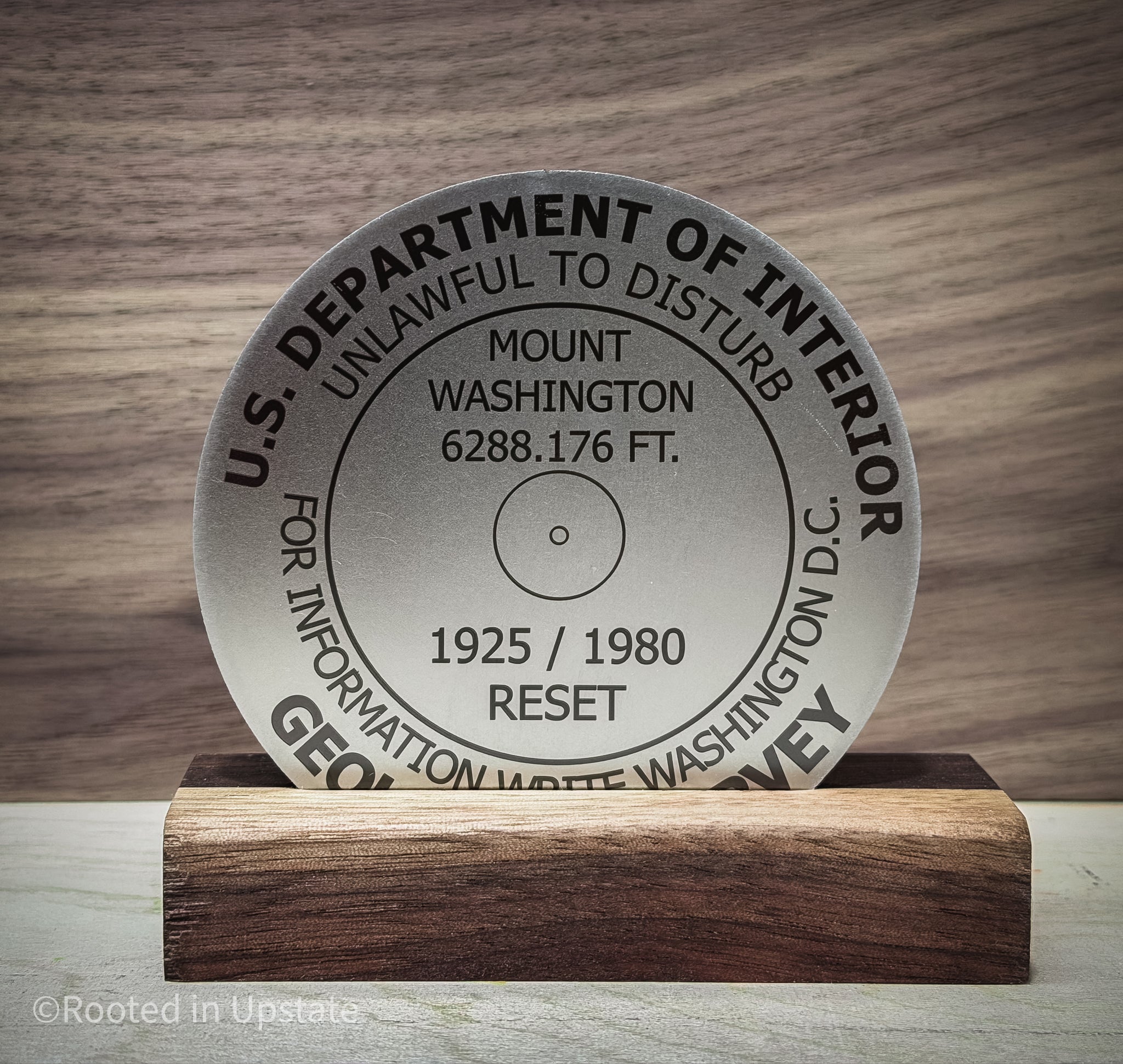 MOUNT WASHINGTON Summit Marker